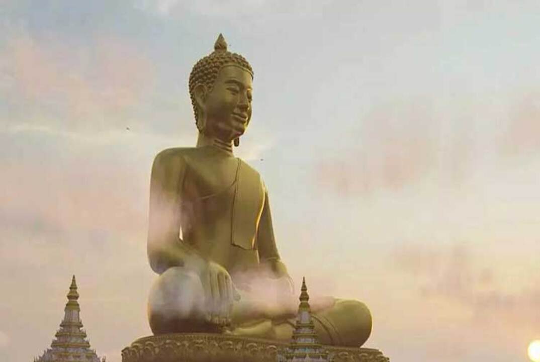 Work starts on 108-meter-tall Buddha statue in Cambodia