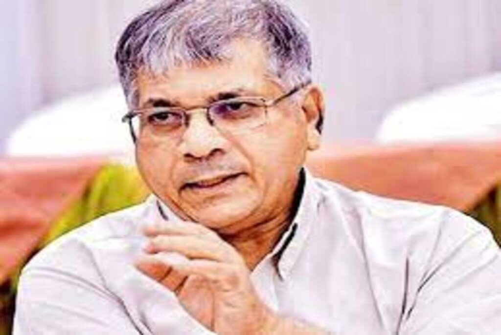 Prakash Ambedkar targets Modi over violence in Manipur